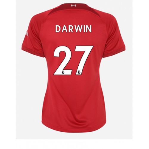 Dres Liverpool Darwin Nunez #27 Domaci za Žensko 2022-23 Kratak Rukav